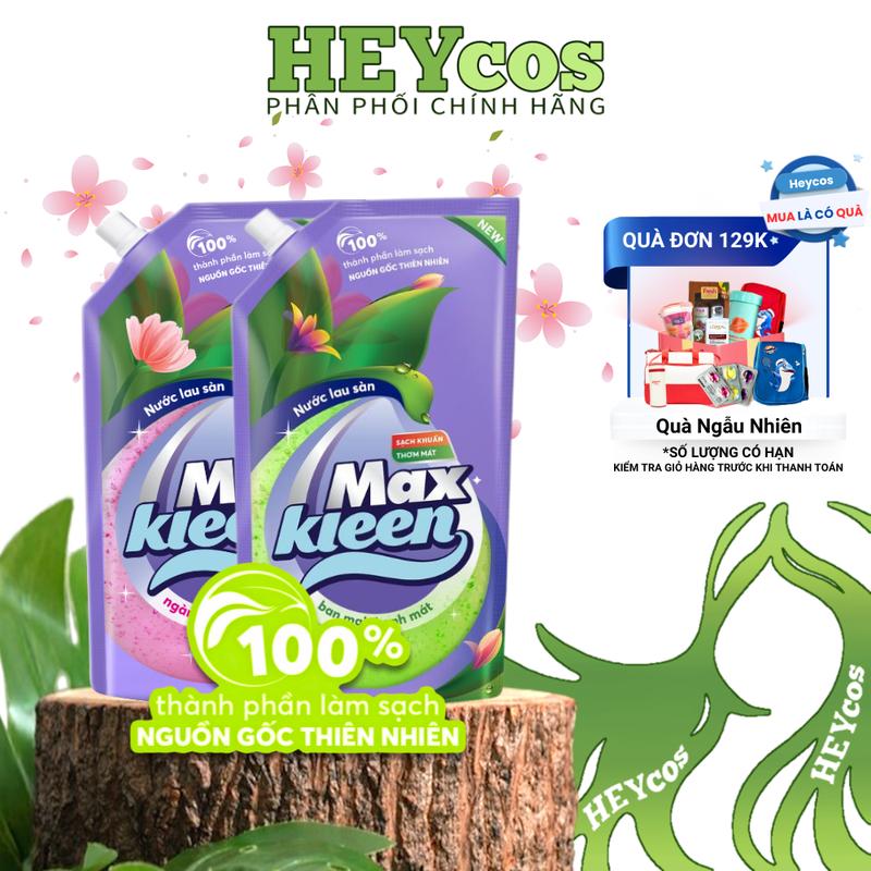 Túi Nước Lau Sàn MaxKleen 1kg - Sạch Khuẩn Nhanh, Khô Thoáng, Thơm Lâu, Đuổi Muỗi Tự Nhiên