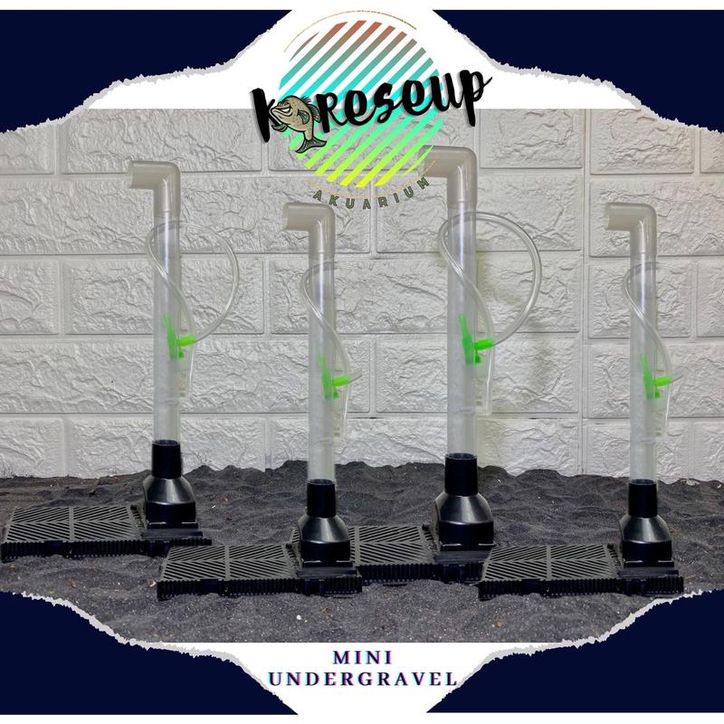 UNDERGRAVEL MINI AQUASCAPE HEMAT DAYA HEMAT BIAYA UNTUK FILTRASI AQUARIUM 0