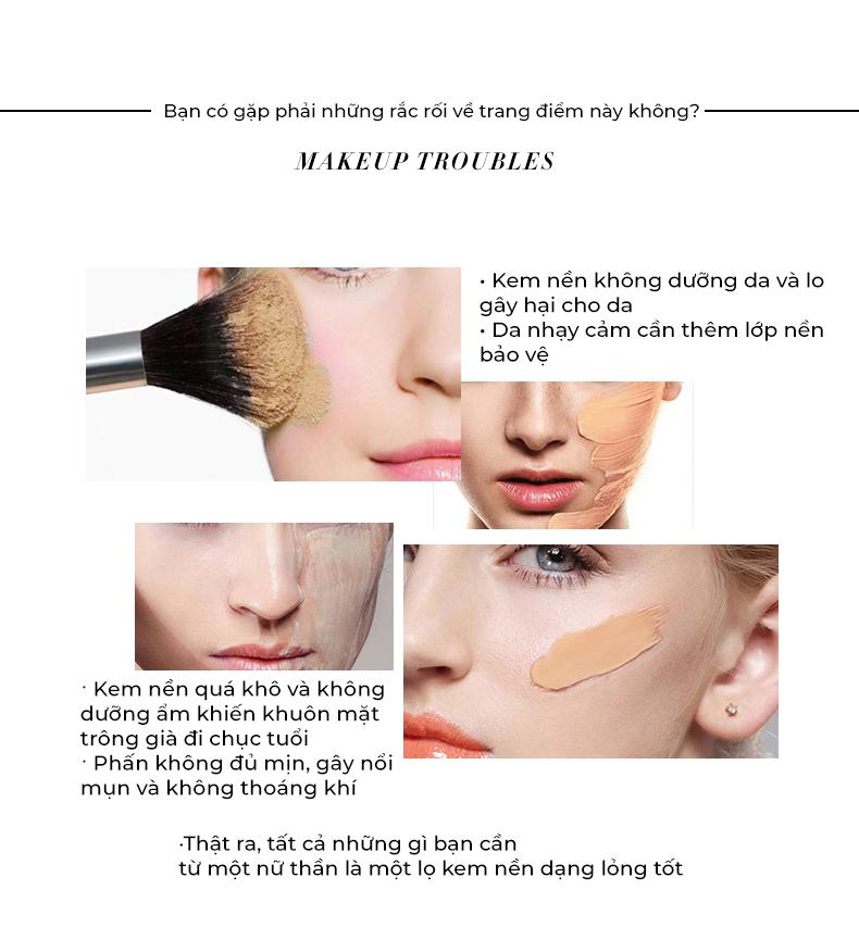 Product Introduction of Kem nền ARTMISS mỏng nhẹ, lâu trôi, giữ nền kéo dài 12 giờ 40ml Cosmetic Mỹ Phẩm 11