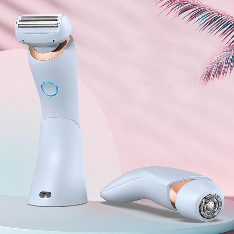 Product Introduction of Electric Body Hair Trimmer, 1 Box Rechargeable Waterproof Razor for Women, Bikini Hair Removal Tool for Legs Under Arms Private Area, Women's Gifts 0