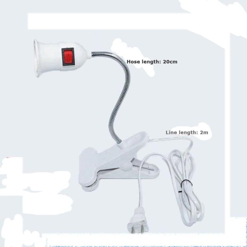 Adapter Converter Bulb Holder Bedside lampstand Lamp Base Light Socket Lamp Holder Clip lamp 6