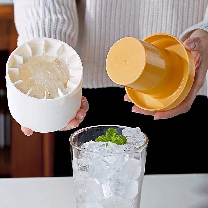 Silicone Ice Cube Mold, Easy To Release Round Ice Cube Tray, Ice Cube Maker for Home Kitchen, Household Kitchen Products, Party Accessories 8