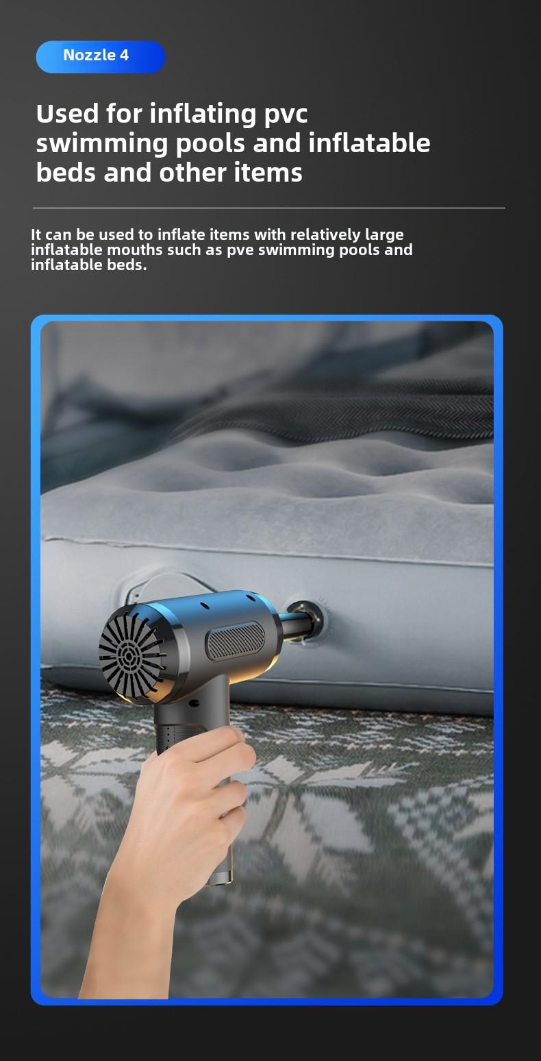 Product Introduction of Duster Blowing and Suction Integrated Handheld Pumping High-Power Computer Chassis Keyboard Wireless Duster 7