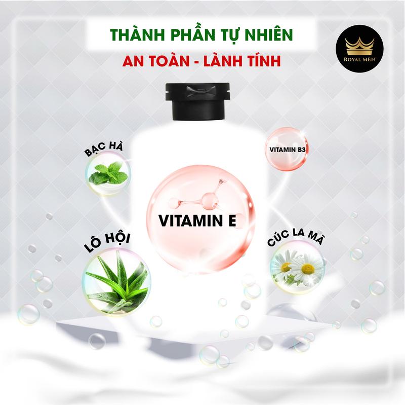 Product Introduction of COMBO 5 MÓN QUÀ TẶNG 2 DẦU GỘI -SỮA TẮM  + 3  NƯỚC HOA CAO CẤP THƠM LÂU  ROYAL MEN Lăn Khử 7