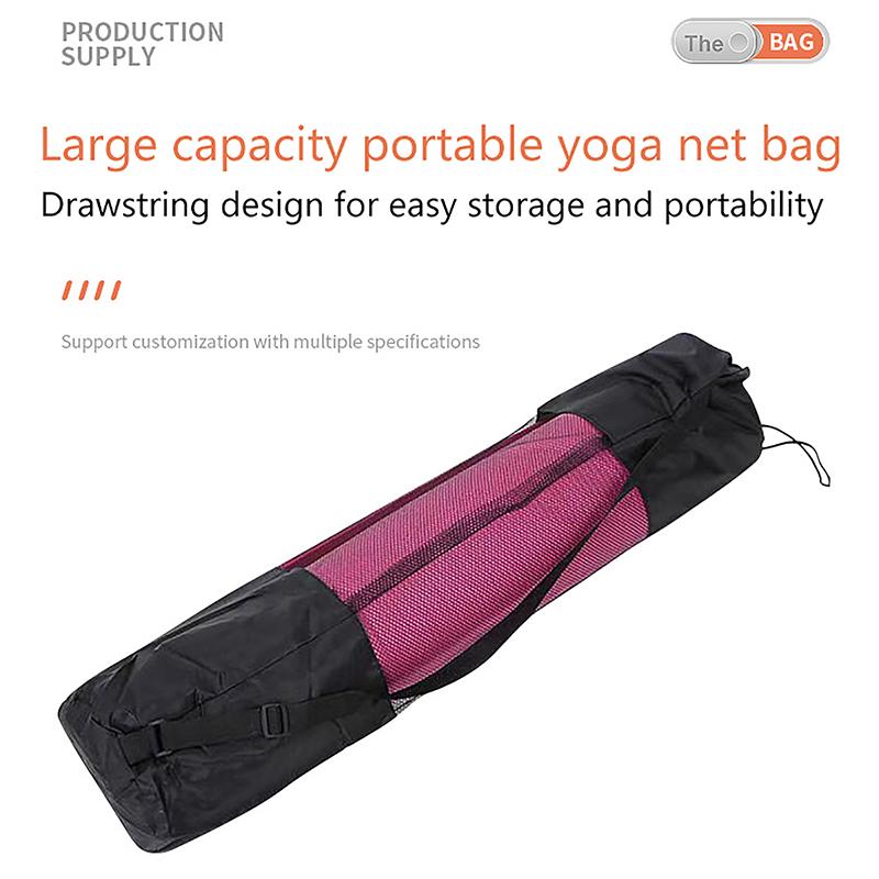 Product Introduction of Túi Lưới Thảm Tập Yoga, Túi Vải Oxford Dày, Ba Lô, Túi Đựng Đồ Tập Yoga Lưới Tiện Lợi, Thích Hợp Cho Thảm Tập Yoga 16