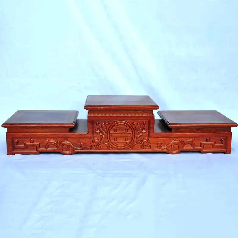 Bục tam cấp gỗ, tam sơn kê bát hương trên ban thờ, sản xuất thủ công làng nghề đồ gỗ truyền thống Liên Hà Decor Decor Phòng Trang Trí Nhà 2