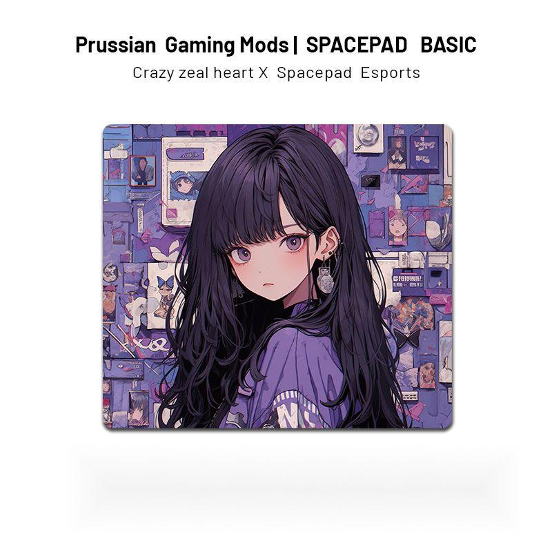 Tấm Lót Chuột Tùy Chỉnh, Spacepad, Kích Thước Ngoại Cỡ Phổ Nhãn, Thích Hợp Cho Thể Thao Điện Tử Chơi Game, Thiết Kế Hai Chiều, Dễ Thương, Qc