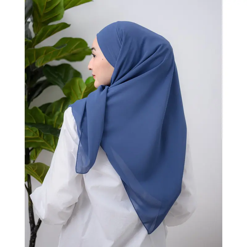 SUBWAX - Hijab Segi Empat Melayu Tali 2 Layer 5