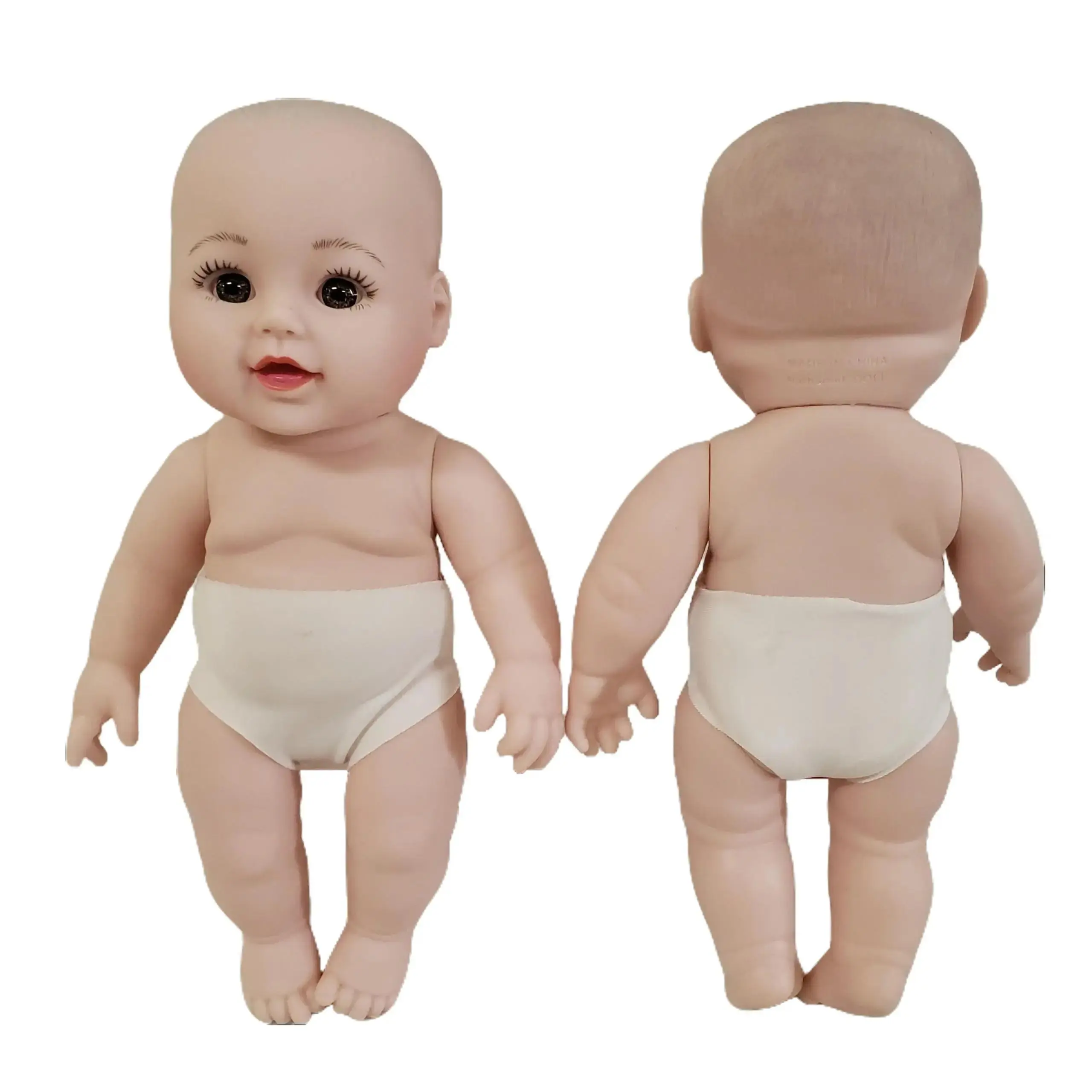 Búp Bê Nhựa Cao Cấp Trọc Nathaniel 30 cm 12 inch Reborn Vynil Nude Doll PVN4534