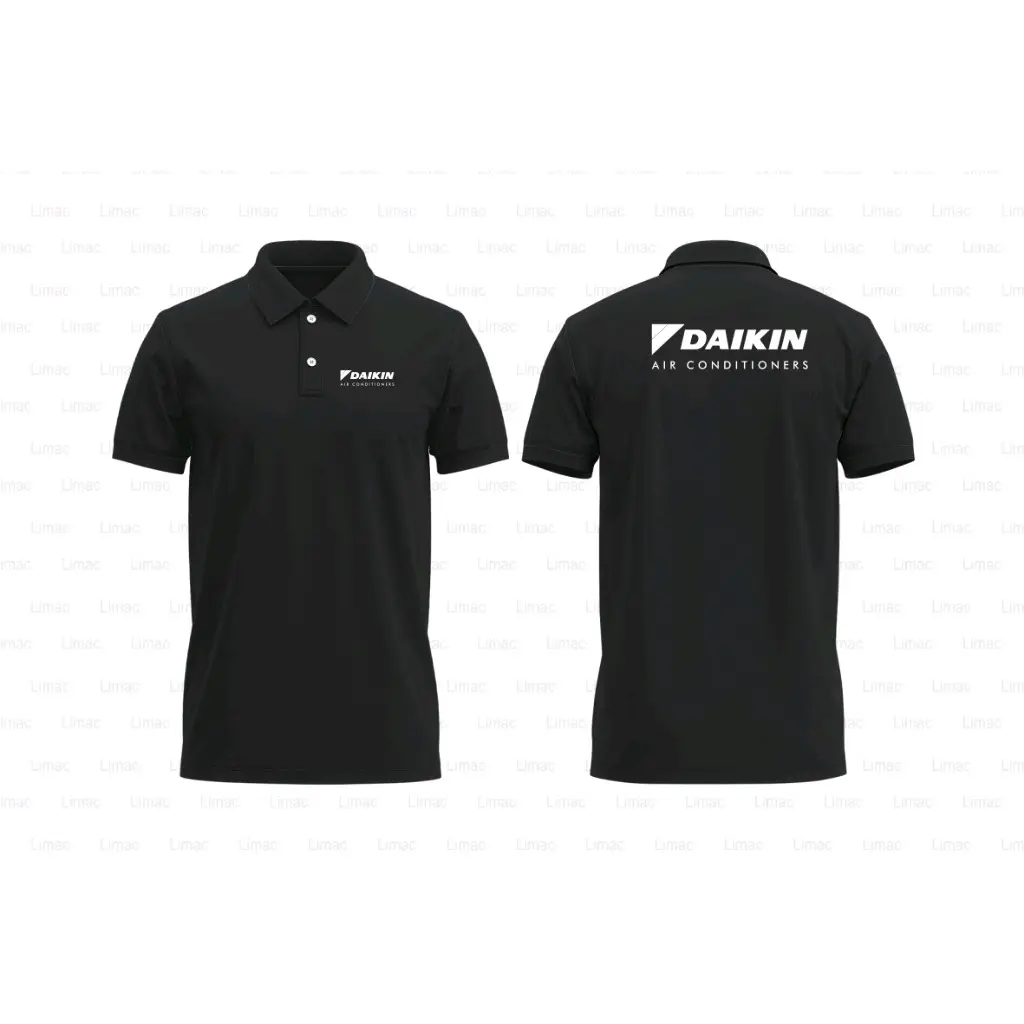 Áo đồng phục điện lạnh Daikin hàng dày dặn- đồng phục hàng thái Menswear Polo Có Cổ