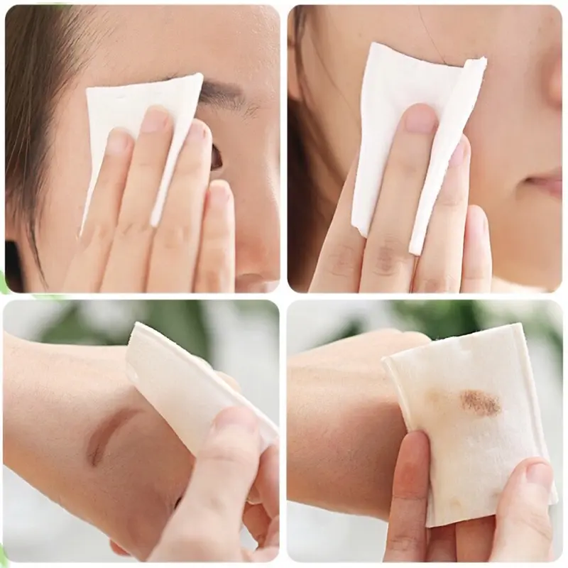 Combo Bông Tẩy Trang COTTON PAD 222m & Nước Tẩy Trang MAYCREAT 300ml Cosmetic Mỹ Phẩm - monster BEAUTY 4