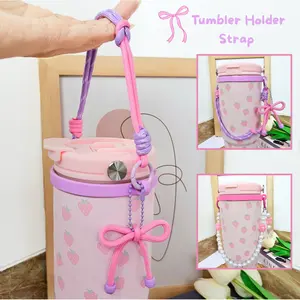 Gantungan Tumbler Aesthetic - Aksesoris Strap Tali Hiasan Tumbler - A005