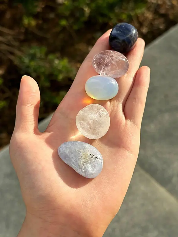 Pocket-sized Calm Crystal Kit, 5-second Stress Relief, Anxiety Soothing & Mind Reset 0