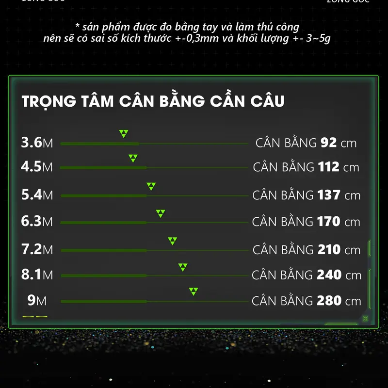 Cần câu đài V5 SILVER CARP RiceFishing chất liệu carbon cao cấp chuyên câu cá chép, cá mè CC-34 3