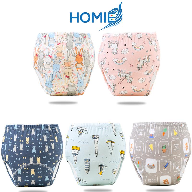 100% Cotton Baby Toilet Training Pants | Washable Cotton Potty Train Kids Underwear | Under pant For Baby 0