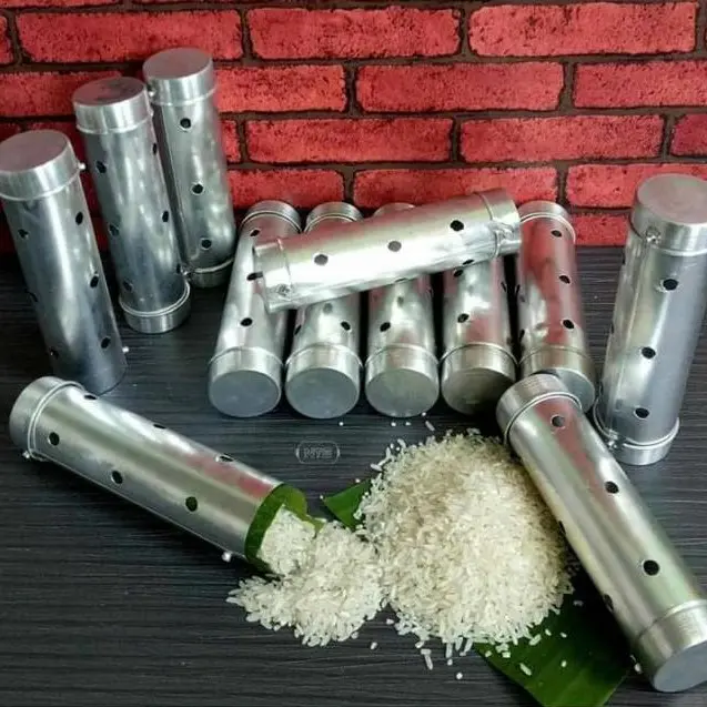 Cetakan Lontong Isi 1 Lusin (12pcs) Tahan Karat Tidak Mudah Penyok Stainless Steel 2