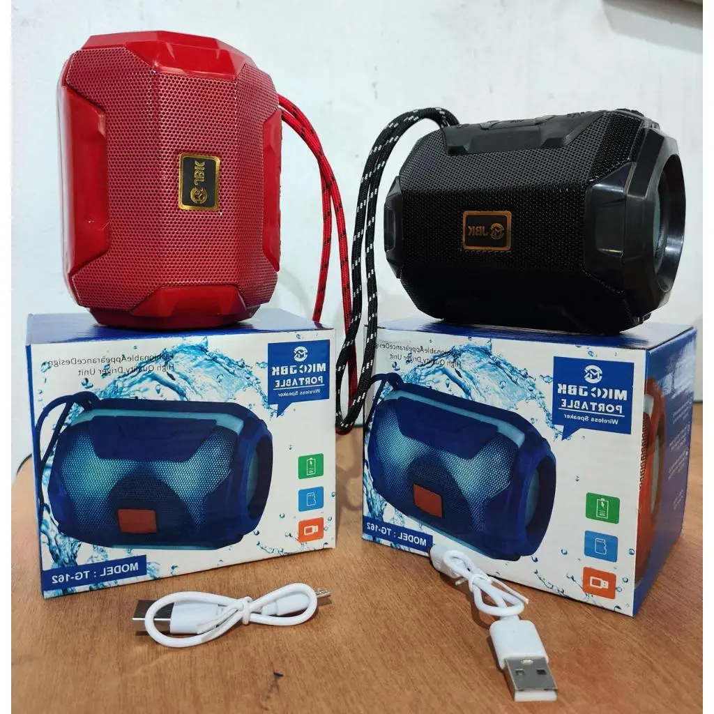 SPEAKER MKC JBK TG-162 WIRELESS BLUETOOTH PORTABLE MP3 FULL BASS Jam