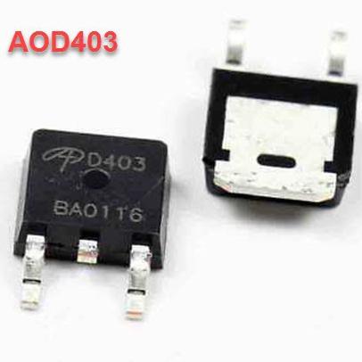 MOSFET AOD403 D403 TO-252 30V 70A. FET kênh P - TikTok Shop Vietnam