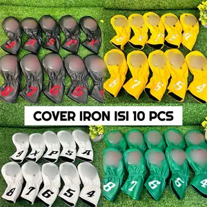 READY Cover head iron golf pelindung kepala stick golf - Iron Cover Set
