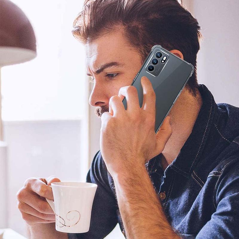 Product Introduction of Shockproof Clear Case For Oppo Reno 10 5G Reno 5 6 7 8 Lite Pro Plus Cover 8T 4G 5G Case Crystal Soft TPU Transparent Dustproof 8