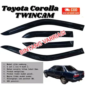 TALANG AIR MOBIL TOYOTA COROLLA TWINCAM TAHUN 1987-1992 Car
