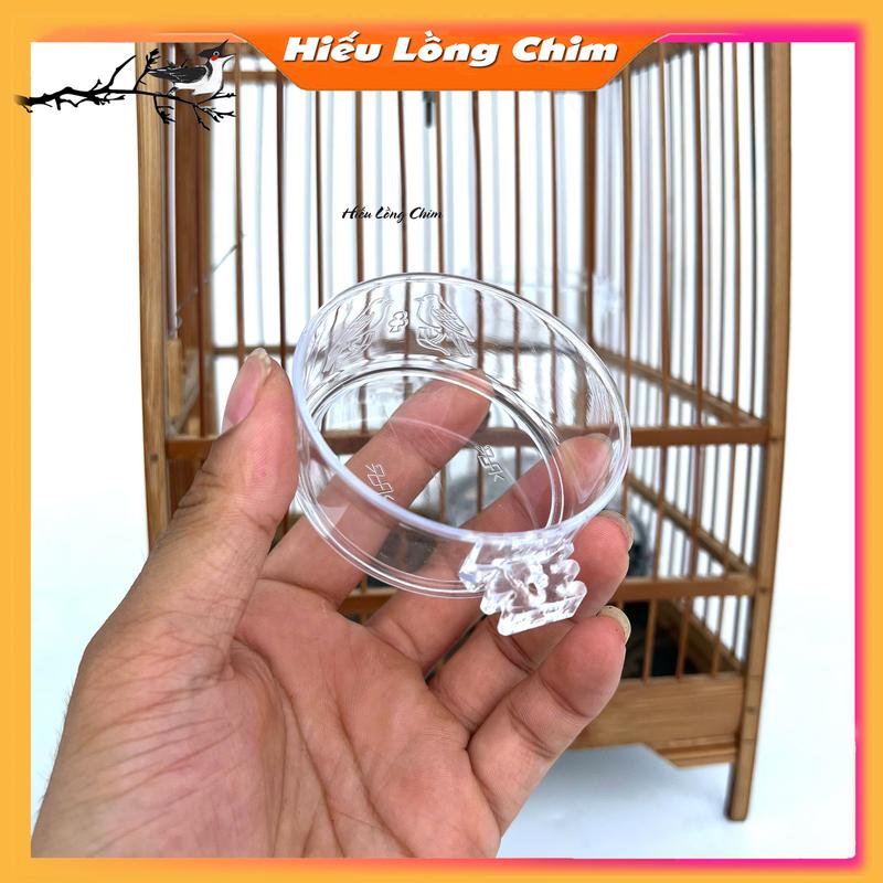   Giảm 50 %   2 Chiếc Cóng Tắm Nhựa PVC Bền Cho Lồng Chim Khuyên - Hút Mật 