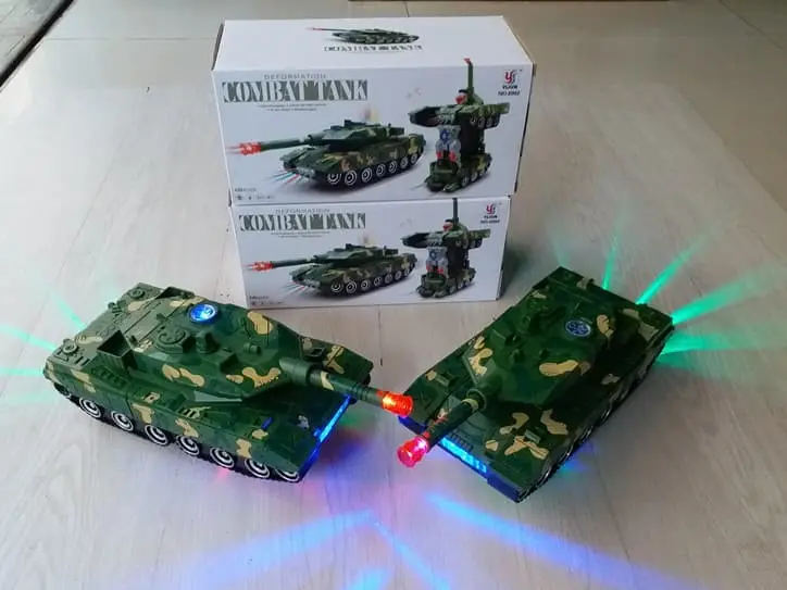 MAINAN MOBIL ROBOT COMBAT WAR TANK DEFORMATION MILITARY WAR TANK BESAR 2