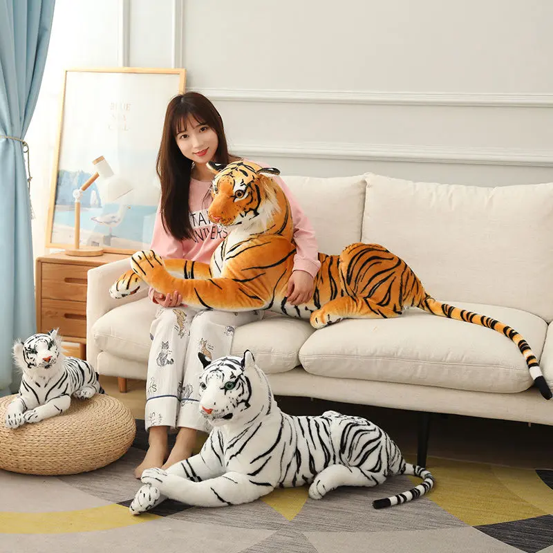 Búp Bê Đồ Chơi Nhồi Bông Hình Hổ Lớn, Mô Phỏng, Ragdoll, Linh Vật Năm Con Hổ, Con Hổ Bắc Kinh, Con Hổ Siberia, Gối Búp Bê, Phát Hành Năm 2024 4