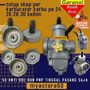 Tutup Penutup Skep Atas Karburator Karbu Carburator Carbu PE 24 26 28 30 Keihin