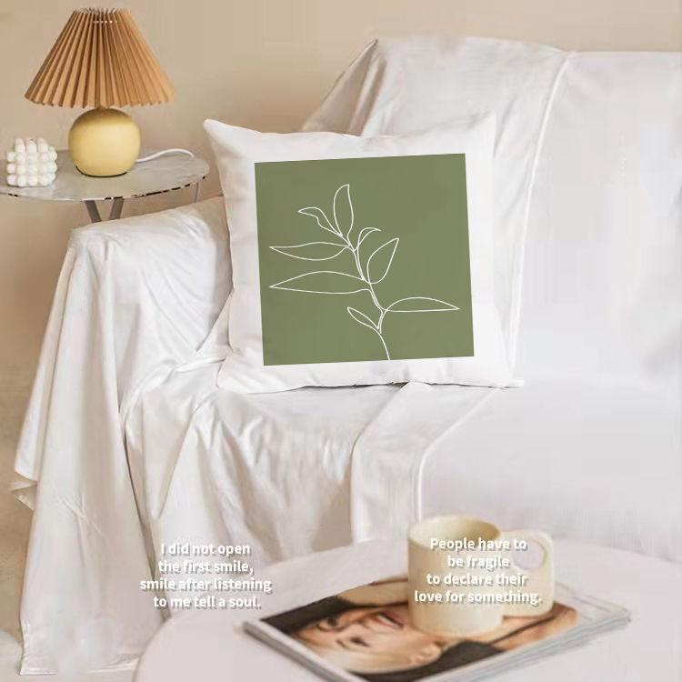 Product Introduction of Đệm Gối, Phong Cách Sang Trọng Giá Cả Phải Chăng Bắc Âu, Màu Xanh Lá Cây, Ngọt Ngào Và Tự Nhiên, Thiết Kế Tối Giản Hiện Đại, Tựa Đầu Đầu Giường, Có Thể Tháo Rời Và Giặt Được, Tùy Chỉnh Họa Tiết 6