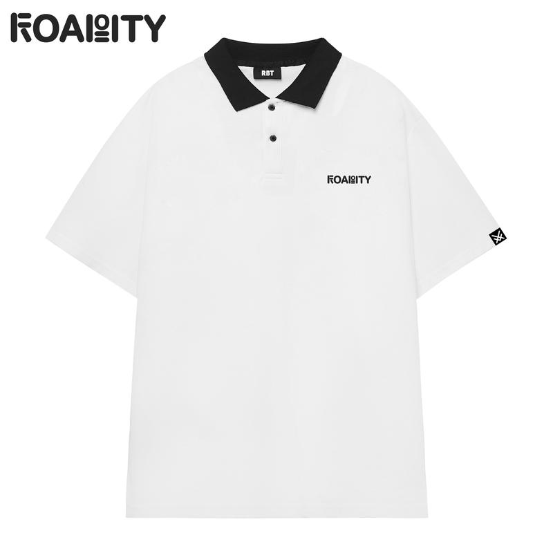 Áo Polo Basic đơn giản sang trọng Nam Nữ RBT M8 Menswear Thun Có Cổ Đen M8 Shirt Nhung aothun  basic