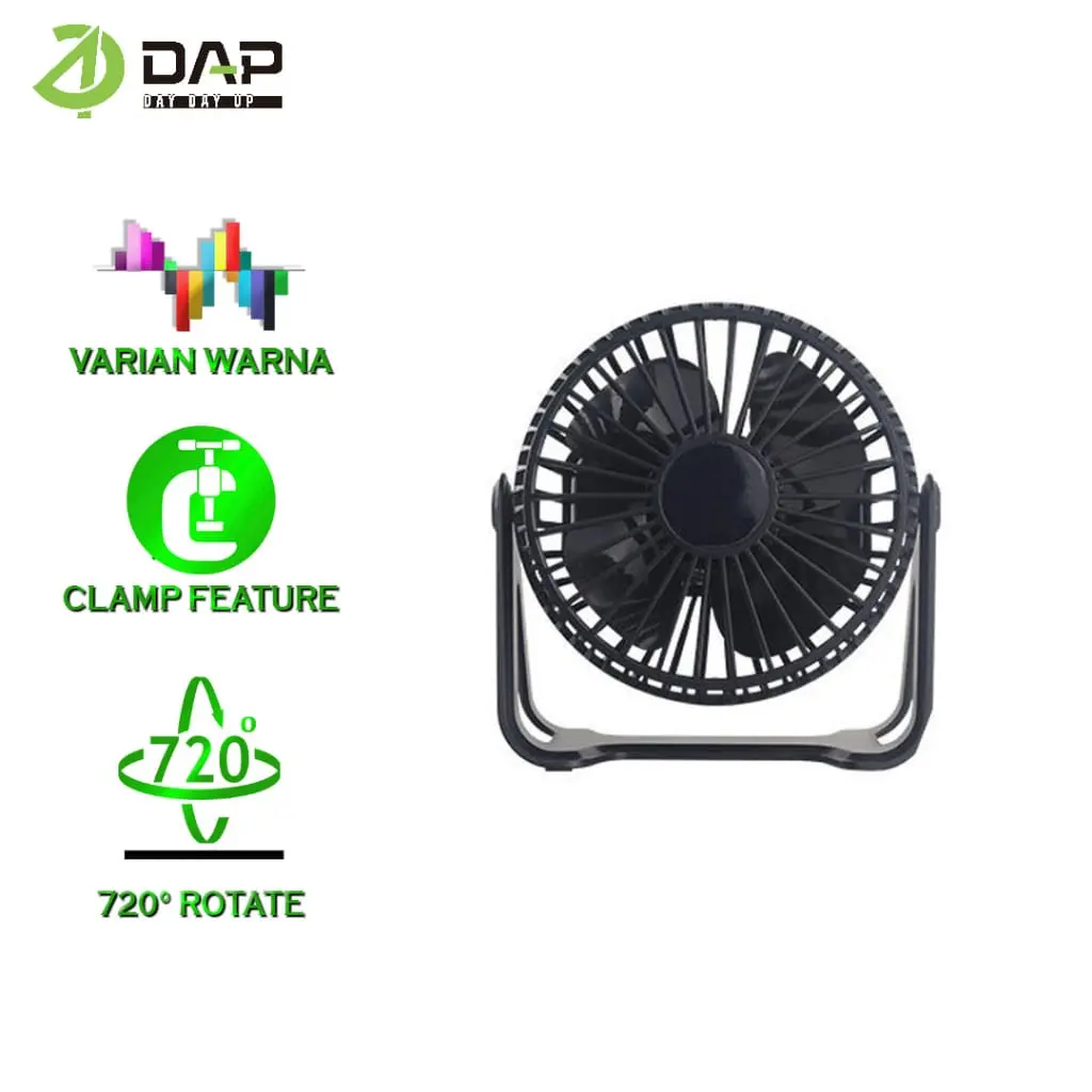 DAP D-B02 Portable Mini Hand Fan - Kipas Angin Mini Garansi Original ...
