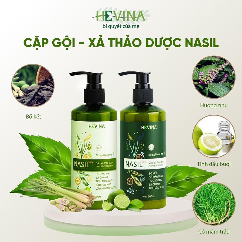Dầu gội thảo dược Nasil bưởi ngăn rụng tóc và kích thích mọc tóc - Dưỡng Tóc, Women #Hevinabíquyếtcủamẹ 7