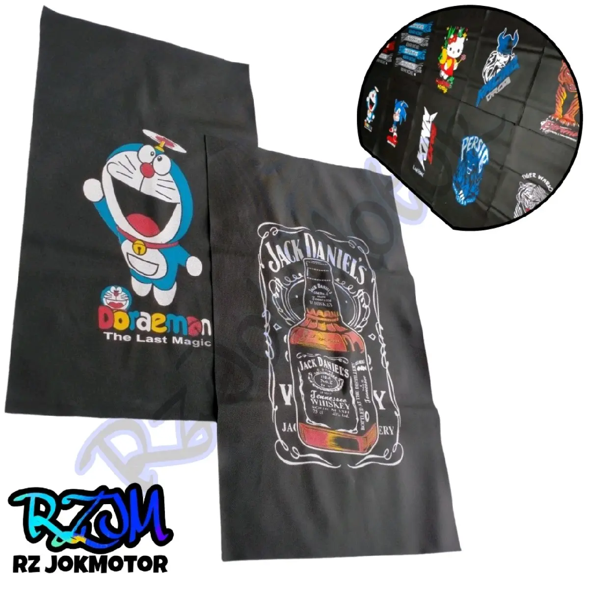 Kulit Jok Sarung Jok Motor Gambar Besar Motif Biji Kopi