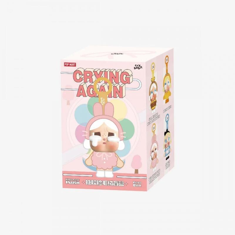 Product Introduction of Mặt Nhồi Bông Mặt Vinyl, Dòng "Crying Again", CRYBABY Toy Đồ Chơi nommi  blind  box baohieu  blind  box toy zero plus 8