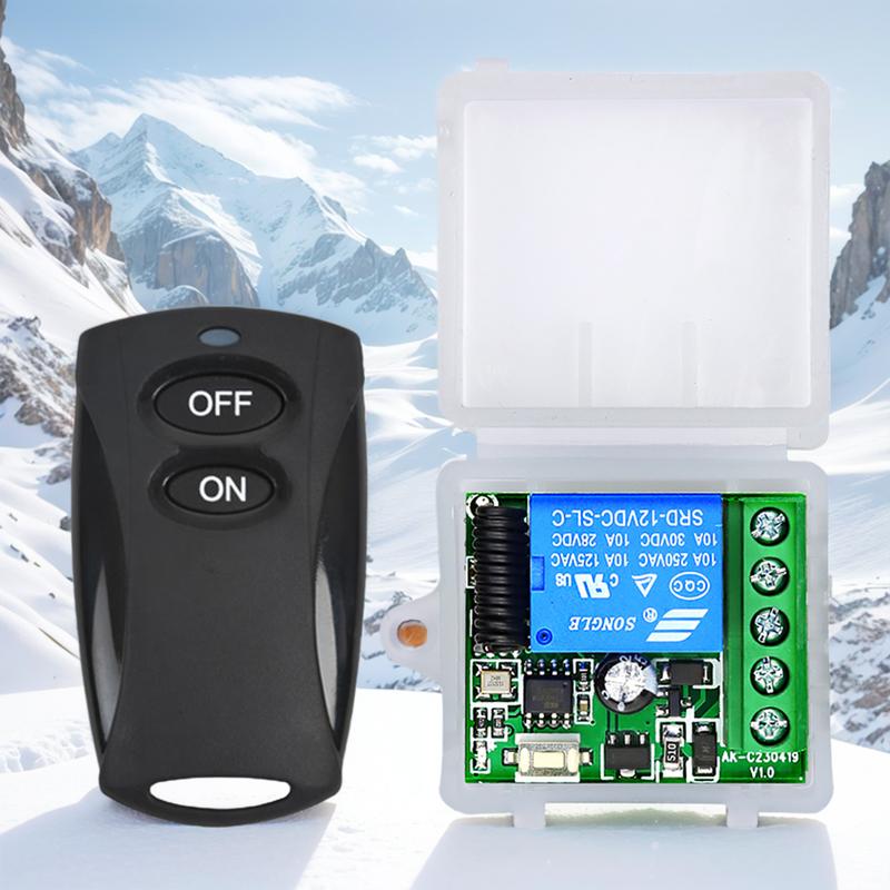 433MHz Wireless Remote Control Switch DC 12V Relay Receiver RF - TikTok ...