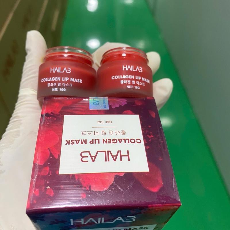 HAIL3 ủ môi lựu đỏ collagen làm dẹp mờ thâm tăng sinh collagen và giảm nhăn môi 2