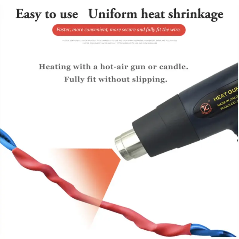 Heat Shrink / Selongsong Isolasi Bakar untuk Pelapis Pelindung Kabel 4