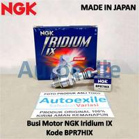 Gambar Busi Asli Original NGK BPR7HIX Iridium IX Spark Plugs Untuk Motor RC100 TRS TRZ P150S PK125 Sprint Super F1ZR Force1 Sigma CH50 CJ80E - Putih dari Autoexile Kota Medan 1 Tokopedia