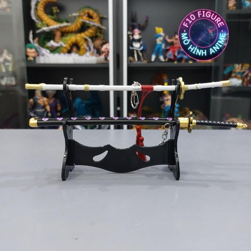 Mô hình trưng bày Kiếm Kimetsu no Yaiba /Zoro One Piece/ Râu Trắng/ Mihawk Bằng Hợp Kim Không Gỉ