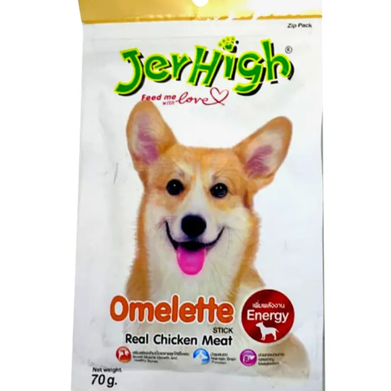Jerhigh Snack Anjing - Omelette 2