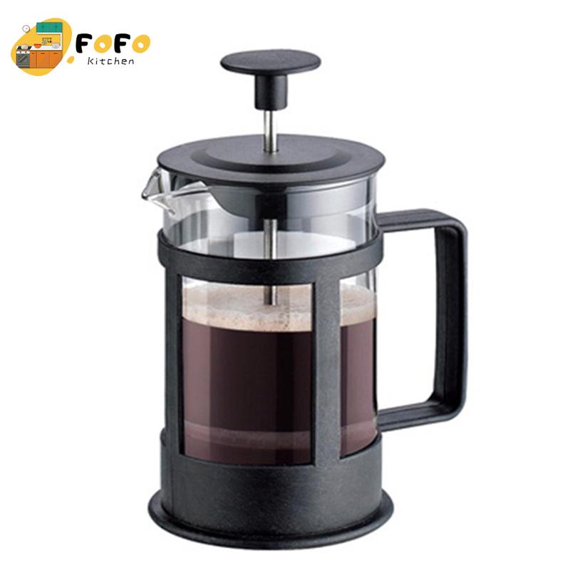  Bình pha cà phê kiểu pháp 350 600ml ​french press ấm pha cà phê trà ​thủy tinh Bình pha trà 