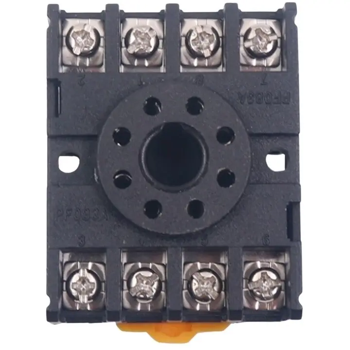 Đế Timer rơ le 8 chân tròn