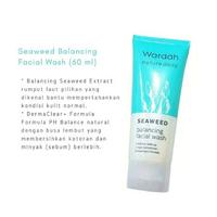 Gambar Wardah Nature Daily Seaweed Balancing Facial Wash 60ml - Pembersih Wajah Semua Jenis Kulit dari Shavin Store Kota Surabaya 3 Tokopedia