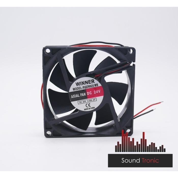 Gambar Axial Fan DC Kipas Rotary Cooling Panel 8cm 12V / 24V Original Winner dari soundtronic Kota Administrasi Jakarta Pusat Tokopedia