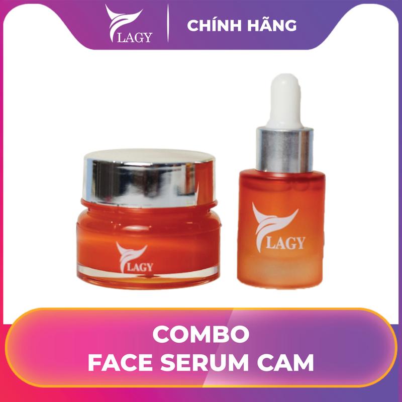 { COMBO VỪA }  kem face 10g  và serum 10ml  YLagy dưỡng  da mờ thâm nám