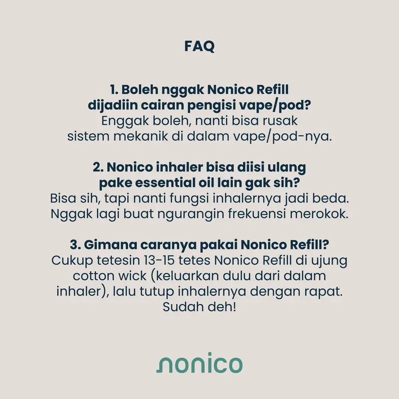 Nonico Refill Package 1  Alami Natural Orange Ibu 4