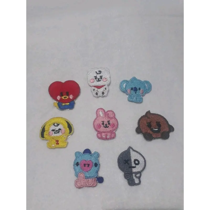 Patch Bordir Karakter Korea 0