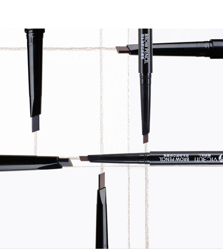 Product Introduction of [1200 + People In A Week] Beginner Student Waterproof Sweat-Proof Durable Double-Headed Eyebrow Pencil Two-In-One Wild Eyebrow Triangular Natural Fadeless 4