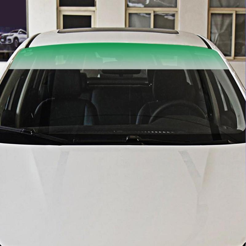 Product Introduction of Car Windscreen Sun Shade Visor Film Tint Strip High-grade Environmental Protection Vinyl SUV Camper Windshield Sunvisor 10